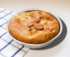 Пирог с картофелем и грибами